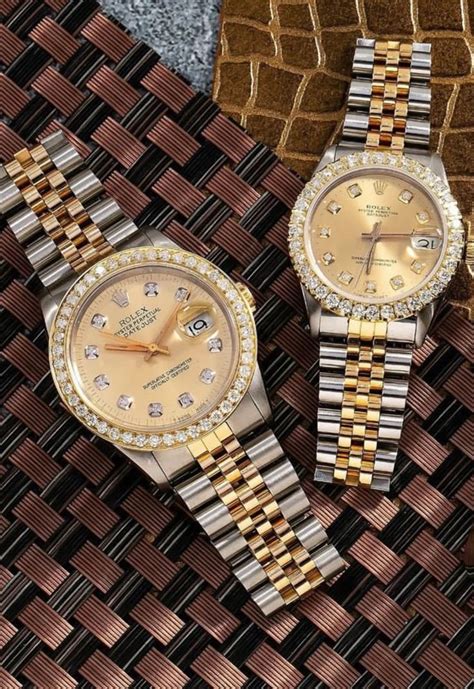 rolex watches his and hers|his and hers rolex datejust.